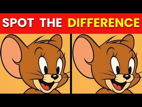 99% People Fail This 😳 Find the Difference | Tom & Jerry