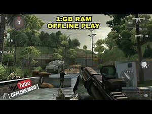 Modern combat 3 : Apk + OBB + MOD [ OFFLINE MOD ANDROID GAME ]