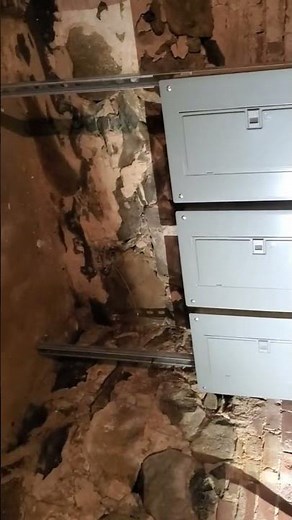 out with the old fuse panels. #electrical #electrician #electric #fuse #construction #oldhouse
