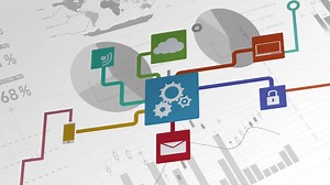 Animation of network of connections | Premium Stock Video Footage