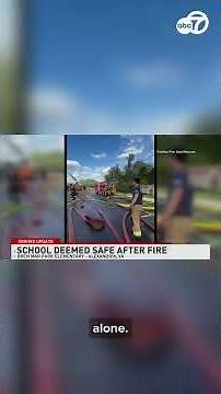 Virginia school deemed safe after massive fire struck construction area