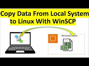 Easy Linux File Management With WinSCP | AWS LINUX EC2 File Management With WinSCP