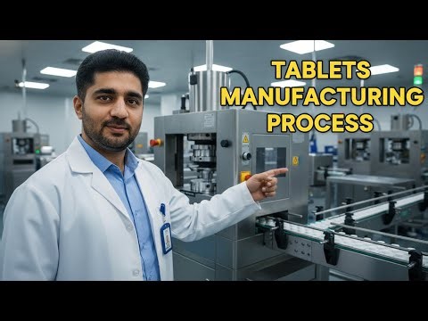 How Tablets Are Manufactured 💊| Tablet Manufacturing Process Explained