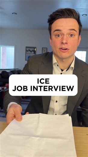 Easiest interview I’ve ever had. So excited about my new job!! #ice #minnesota #minneapolis #immigration #job