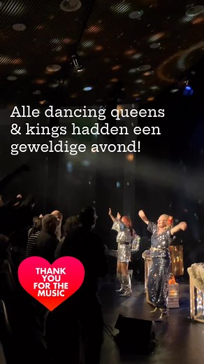 Heerlijke avond met ABBA XS: smeuïge verhalen vanuit de Zweedse sauna en echt ALLE hits kwamen voorbij! #feestderherkenning #prachtigestemmen #zingendhetweekendin | Theater Hofpoort