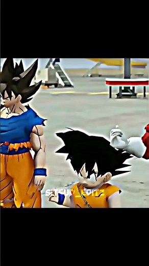 Kid Goku Team vs Kid Buu Team 💥 #goku #buu #anime #animeedit #skulledit #edit #shorts