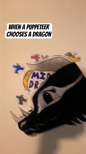 what puppet are you going to pick? #midnightdragons #funny #dragonpupet