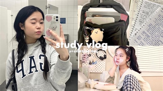 【生熟肉】daiz｜把学习当成一件浪漫的事｜高效考试周vlog｜我一天吃什么｜油管搬运中字自译