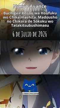 👑🤬 ¡LA NOBLE MÁS FURIOSA DEL ANIME! Buchigire Reijou (Tráiler)