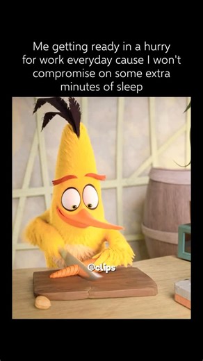 CLIPS on Instagram: " Fun Fact: The Angry Birds Movie (2016) To visually emphasize the main character Red’s status as an angry outcast, the animators made him the only bird on the entire island with thick, black eyebrows. All other birds have eyebrows that match the color of their feathers."