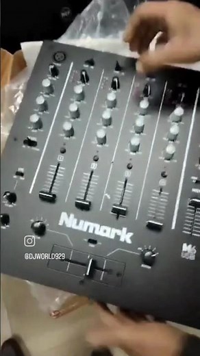 Numark m6 original four channel mixer by DJ world #numark #numarkdj #numarkm6