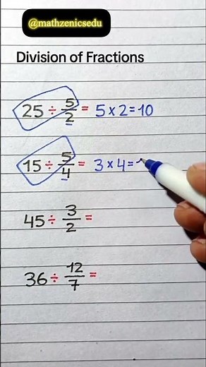 Division of Fractions Made EASY 😱| Math Trick You’ll Love|Math Hack: Divide Fractions Like a Pro ✏️🔥