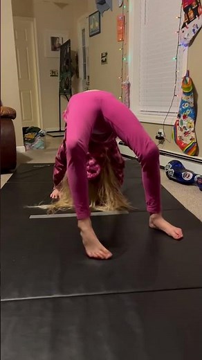 Gymnastics contortionist scorpion