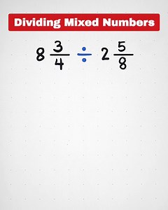 Dividing Mixed Numbers with Teacher Gon Visit our youtube channel: https://youtube.com/@MathTeacherGon?si=z9QeWvWf8tERQ6D2 #math #fractions #mixednumbers #sharingiscaring #SATreview #CSE2023 | Ako si Teacher Gon