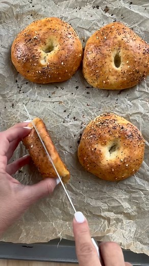 148K views · 695 reactions | Cottage Cheese Bagels | Healthy Fitness Meals | Facebook