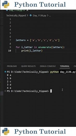 Enumerate's Start Parameter | Python Tutorial