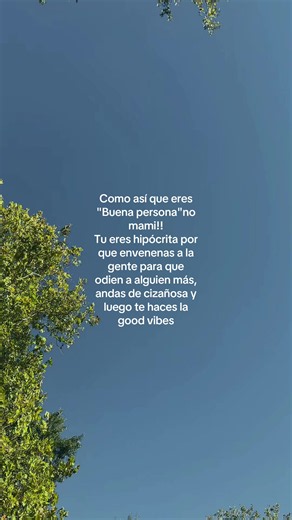 Como así que eres