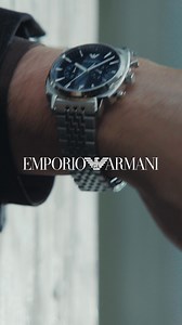 Functionality and innovation define the new Emporio Armani Fall/Winter 2025 watch collection. #EAwatches | Emporio Armani
