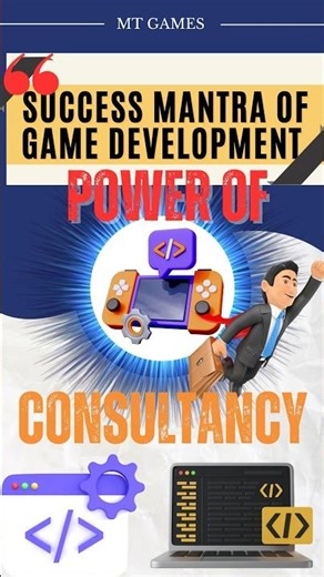 Success Mantra of Game Development - Power of Consultancy #gamedevelopment #shorts