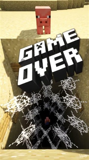 Troll seven spider webs #funny #minecraft