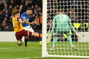 107K views · 566 reactions |  Bajrami v Motherwell ️ Nedim Bajrami has picked up the Men’s Goal of the Month award for November, sponsored by EA SPORTS FC. | Rangers FC | Facebook