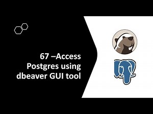67 - How to Connect PostgreSQL Database with DBeaver #postgre #postgresql