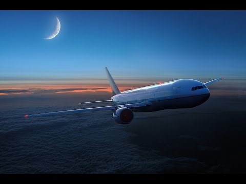 ASMR - Airplane In The Sky (White Noise, Ambient Sound)