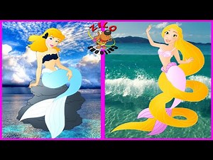 Amazing Disney And Disney Princess Little Mermaid Crossover ✬ Zilo Cartoons