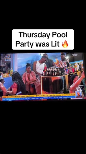 The housemates had the first Thursday pool party of the season and it was lit 🔥🔥🔥 #bbnaija #bigbrothernaijaseason9 #bbnaijaseason9 #thursdaypoolparty #bbn #fypシ #bigbrother #poolparty #dance #vibes