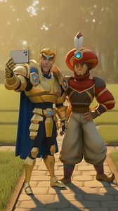 إذا كانت لديك فرصة لالتقاط صورة مع أي بطل، فمن سيكون؟🤔📸 #لوردس_موبايل | Lords Mobile