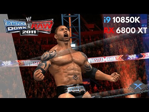 WWE Smackdown Vs Raw 2011 | Xenia Canary Xbox 360 Emulator | VULKAN | i9 10850K | RX 6800 XT