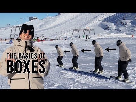 How to hit boxes on a snowboard | for beginners
