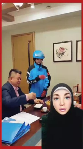 The rich Chinese man did something unexpected 😱 to the poor delivery woman 😱 Unbelievable! How could he do that? 😔🥺 الراجل الصينى الغنى عمل حاجة مش متوقعه 😱 مع عاملة الدليفرى المسكينة 😱 معقولة حرام عليه 😔🥺 #TrueStory #ShockingStory #Unexpected #RichAndPoor #LifeLesson