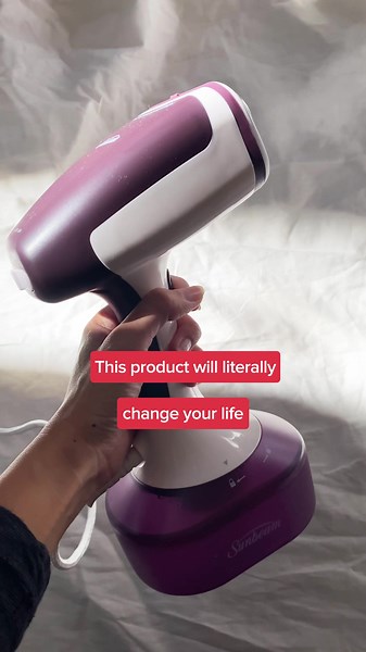 4 ways this steamer will save you SOOO much time 🤯 #Sunbeam #LiveMoreEffortless #SunbeamHandheldSteamer