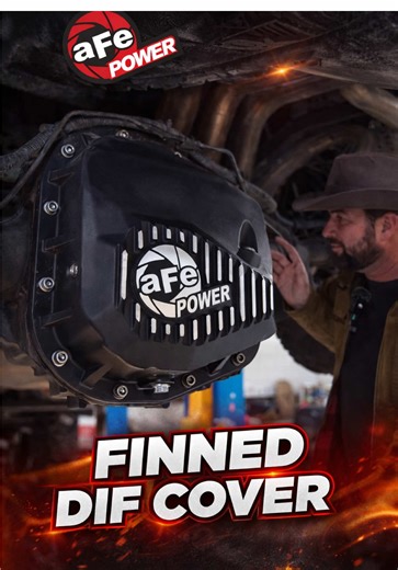 Upgrade Your Build with aFe POWER Finned Diff Cover