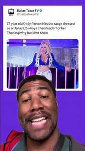 Dolly Parton STUNS in Dallas Cowboys Cheerleader outfit. #nfl #dallascowboys #celebnews #popculture
