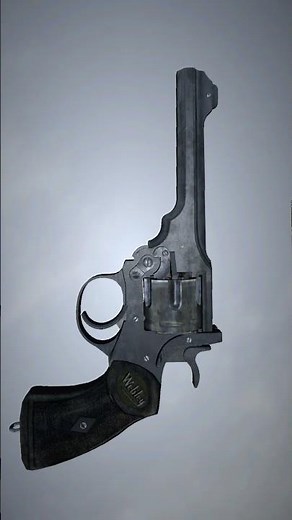 Webley Revolver 💣 Real Gun Sound + Reload (So Real!)