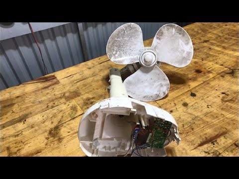 Restoration Damaged Old Battery Fans Left In Landfills // How To Repair A Broken Fan Battery
