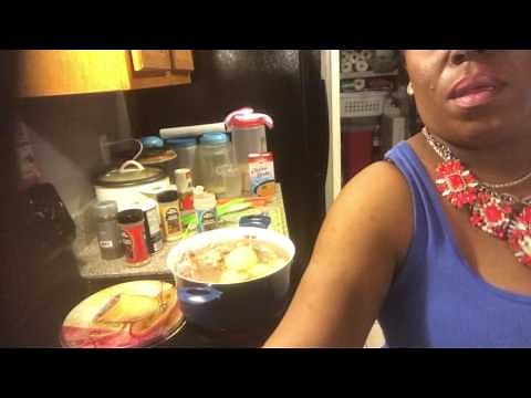 Cooking Neckbone Soup