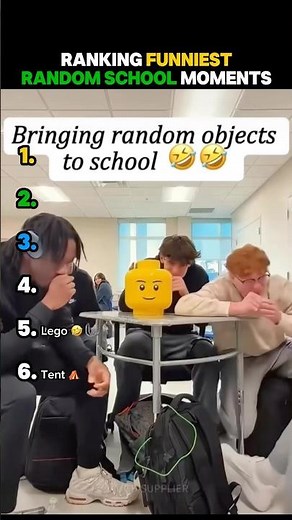 Ranking Funniest Random School Moments 🤣📚