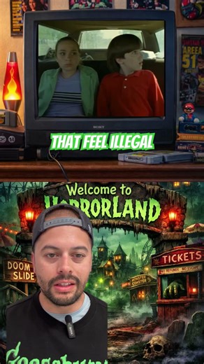 90s Goosebumps Was Actually Unhinged 😭 #shorts #goosebumps #90skids #nostalgia #90stv #millennial