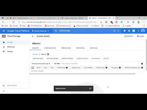 Data Transfer – Google Cloud Platform (GCP)