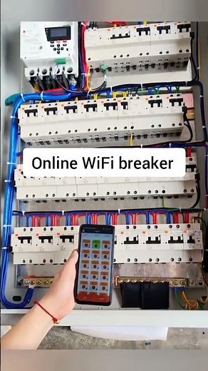wifi circuit breaker #mccb#mpcb#mcb#rccb#ai#electrical#industrial#nothingimposibleinthisworld