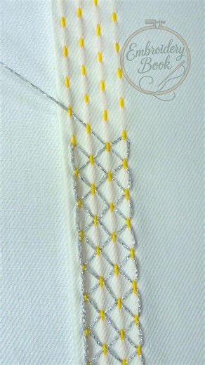 398K views · 826 reactions | Superb hand embroidery design smooth needle art #everyone #cute #fypシ #design #handmade #trendingnow #diy | EmbroideryBook | Facebook