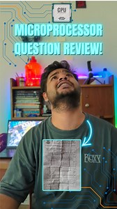 Microprocessors and Microcontrollers --- Question Review.(CSE 4325) #CSE #university #students #microprocessor | Mohai The Picci pola