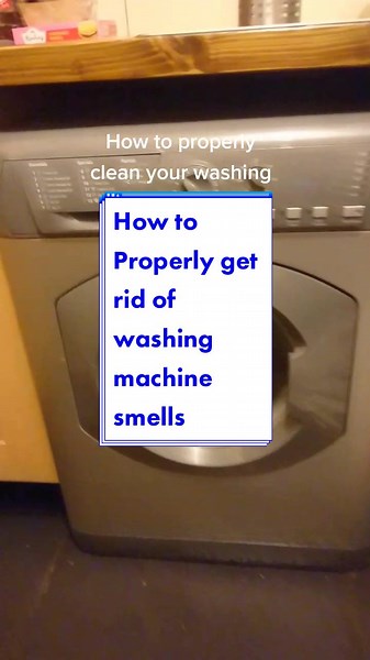 How to Properly get rid of smells and mould from your washer #cleaningtips #smellywasher #cleaninghacks #learnontiktok #gleaming