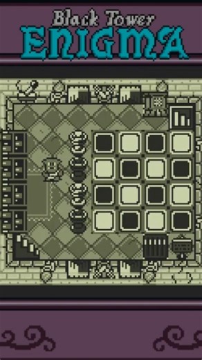 Different color palettes in Nintendo Switch and Steam ports for #BlackTowerEnigma for GB