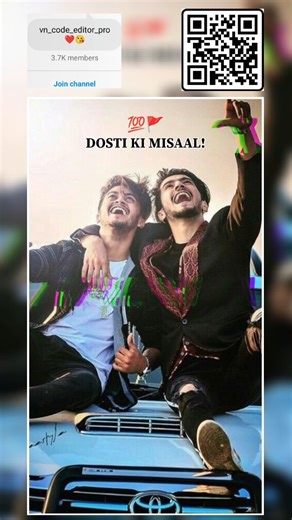 Vn Code Editor pro x7 on Instagram: "Trending VN CODE 🔥USE THIS SOUND 👇 Step 1: Take a screenshot of this reel Step 2: Open VN Video editor app Step 3: Click on the scanner in top of right corner Step 4: Scan the Screenshot & click on the download/use Step 5: Select your photos and export video #dileepeditx #dileepyadav393 #dileep_yaduvanshi_ #reel #trend vncode instsmagram vnediting vntutorial reels instagram explore edits editing edit explorepage trendingreels trending trend reelitfeelit ree