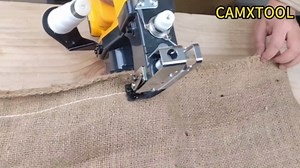 Cordless Bag Sewing Machine Compatible with Dewalt 20V Max Battery, Auto Heavy-duty Bag Closing Machine, Portable Industrial Bag Sewer for Sack Woven Bag Kraft Paper Bag Sealing, Tool Only