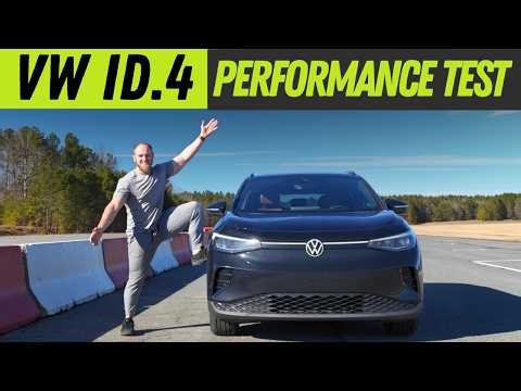 2023 VW ID.4 Pro AWD w/ SK Battery Performance Tested: Solid Off The Line But Lacks In Passing!